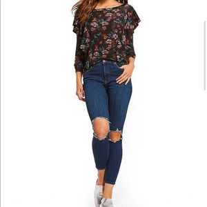 Free people we the free skinny jeans